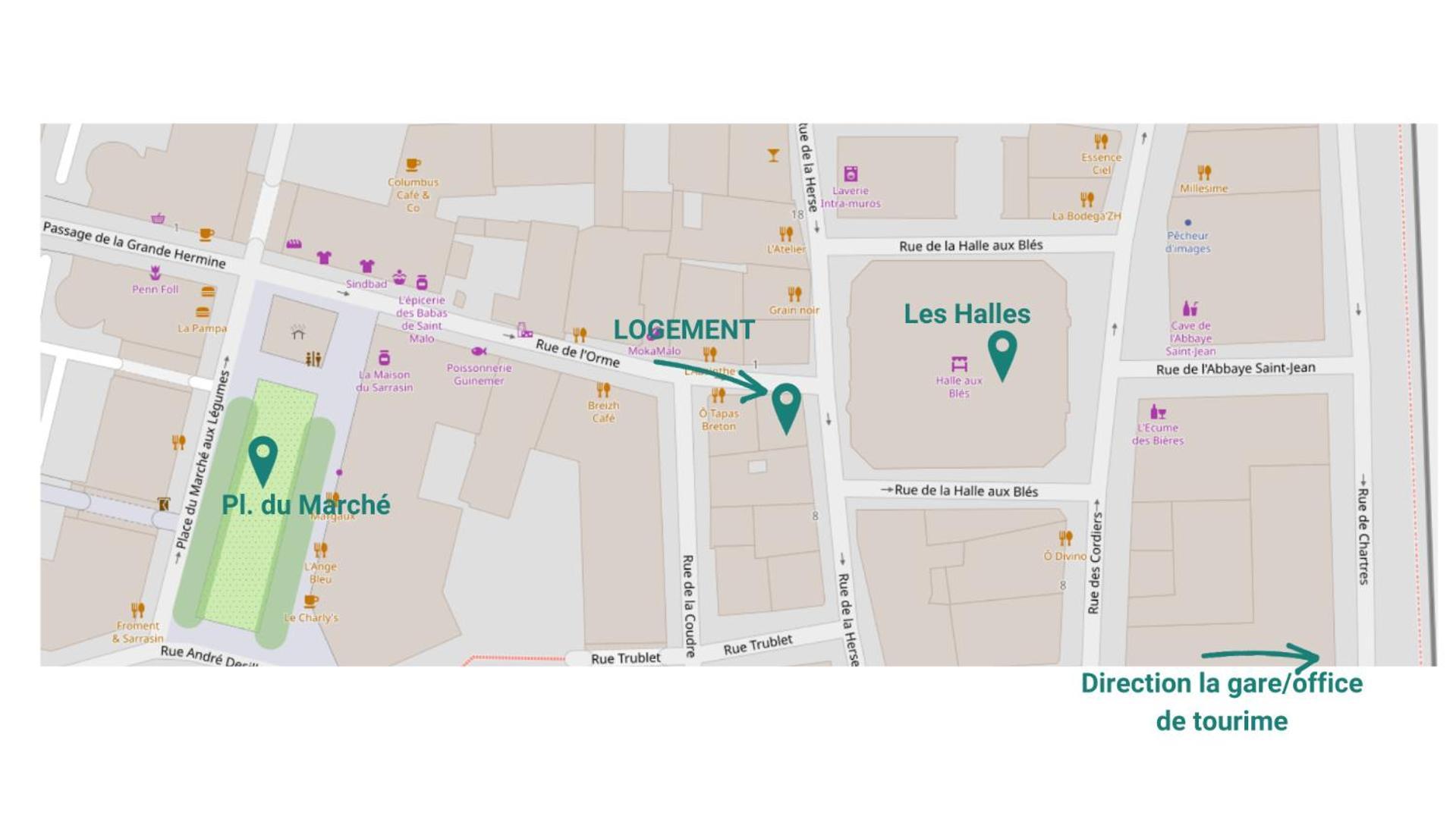 Collins Studio Saint Malo Intra Muros 2 Pers Wifi Eksteriør billede